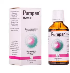 Пумпан краплі по 50 мл у флаконі 1 шт.