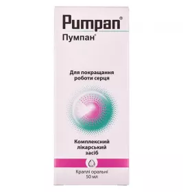 Пумпан краплі по 50 мл у флаконі 1 шт.