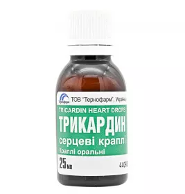 Трикардин капли по 25 мл во флаконе - Тернофарм