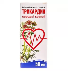 Трикардин краплі по 50 мл у флаконі - Тернофарм