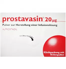 Вазапростан порошок по 20 мкг в ампулах 10 шт.