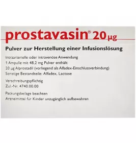 Вазапростан порошок по 20 мкг в ампулах 10 шт.