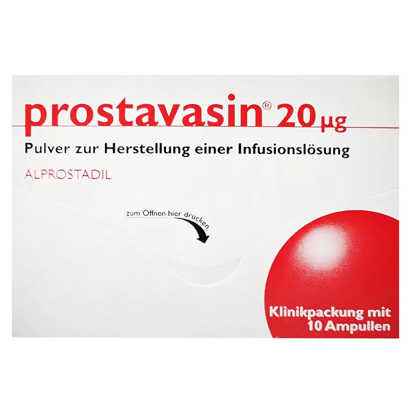 Вазапростан порошок по 20 мкг в ампулах 10 шт.