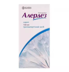 Алердез сироп 0,5 мг/мл по 100 мл у флаконі 1 шт.