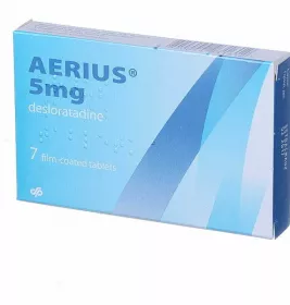 Еріус таблетки по 5 мг 7 шт.