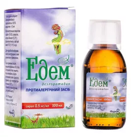 Едем сироп 0.5 мг/мл по 100 мл у флаконі