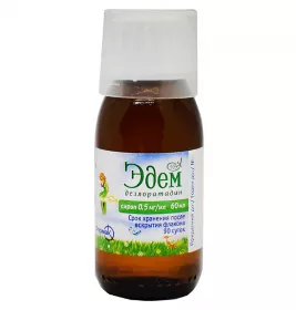 Едем сироп 0.5 мг/мл по 60 мл у флаконі