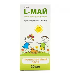 L-МАЙ краплі 5 мг/мл по 20 мл у флаконі