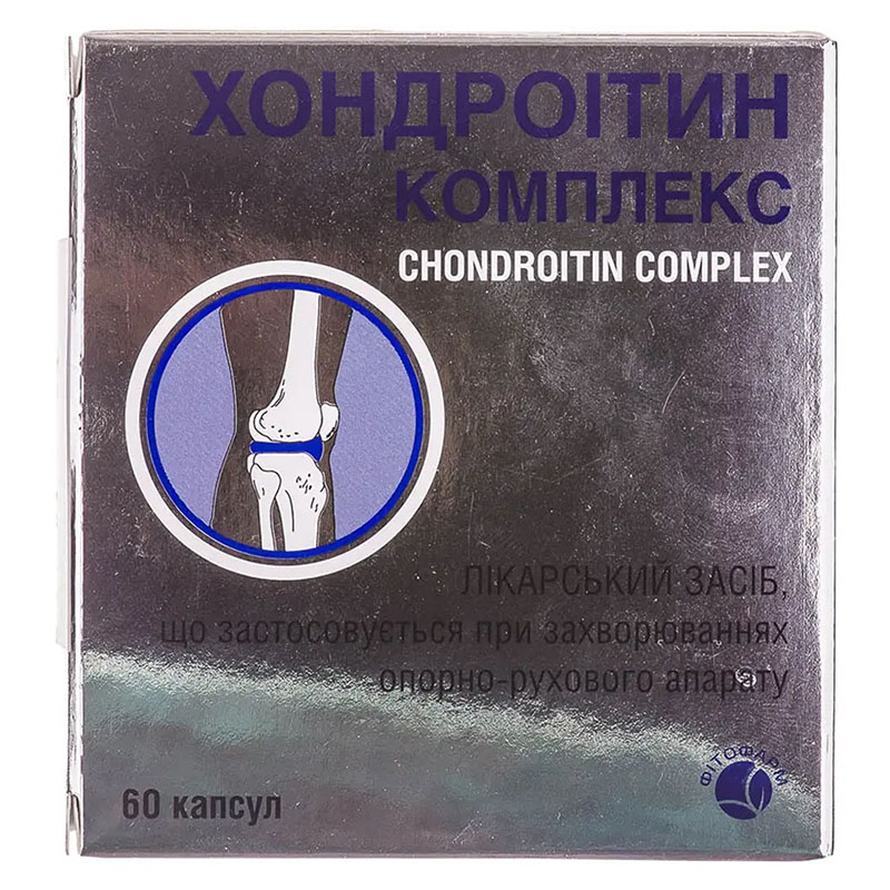 Хондроитин Комплекс-Фитофарм капсулы 60 шт. в контейнер Хондроитин Комплекс-Фитофарм капсулы 60 шт. в контейнер