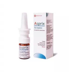Аспрікс спрей 15.75 мг/дозу по 4 мл (40 доз) у флаконі 1 шт.