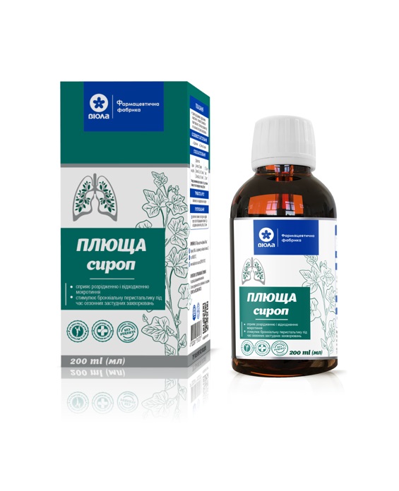 Сироп плющу по 200 мл у флаконі 1 шт.