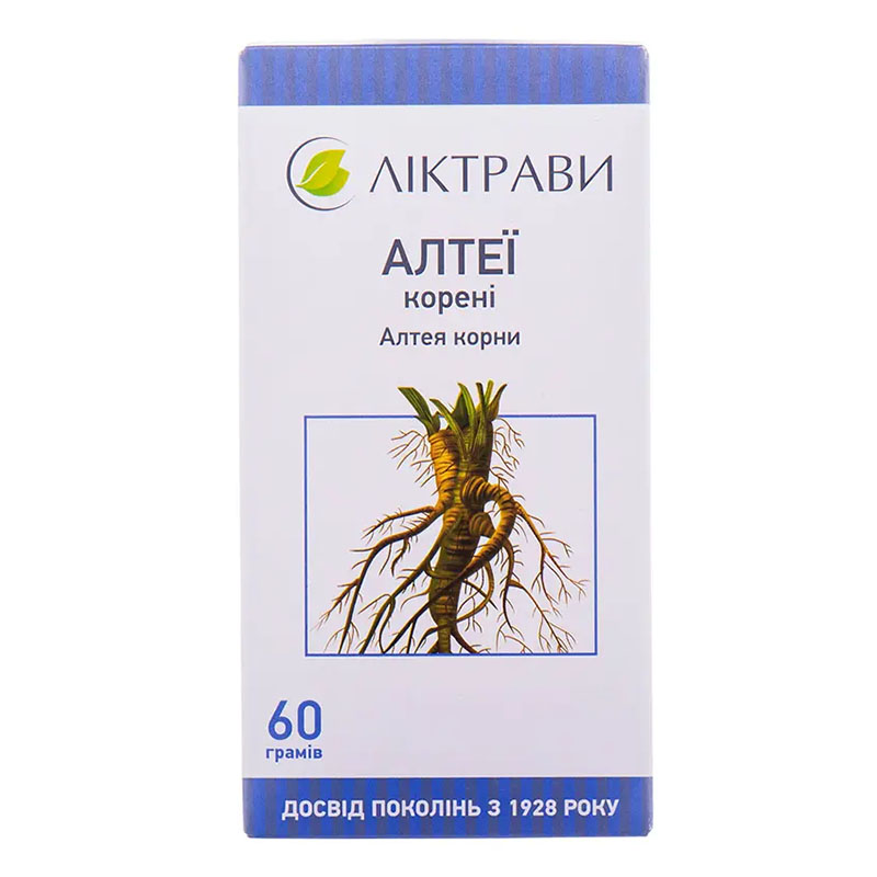 Алтеї коріння по 60 г у пачці - Лектрави