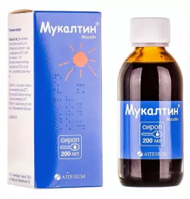 Мукалтин сироп по 200 мл во флаконе 1 шт. - Артериум