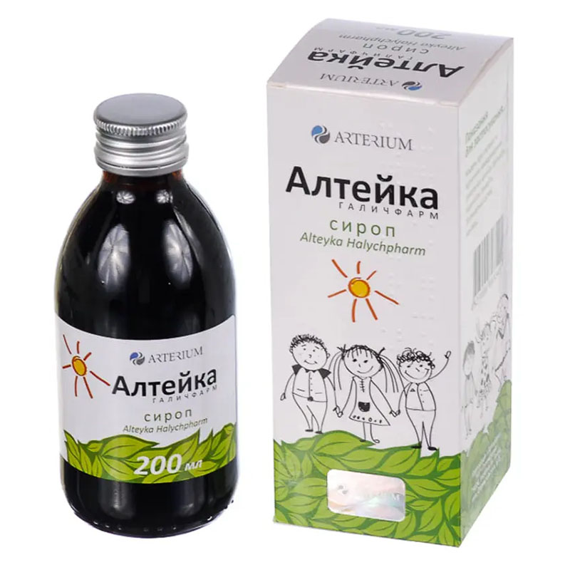 Алтейка сироп по 200 мл у флаконі - Артеріум