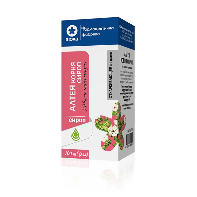 Алтеї кореня сироп по 100 мл у флаконі - Віола