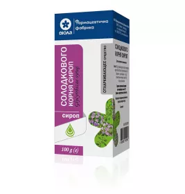 Солодки кореня сироп по 100 г у флаконі 1 шт. - Віола