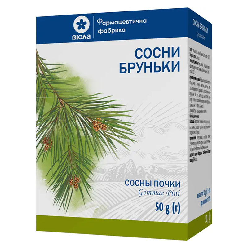 Сосни бруньки по 50 г у пачці - Віола