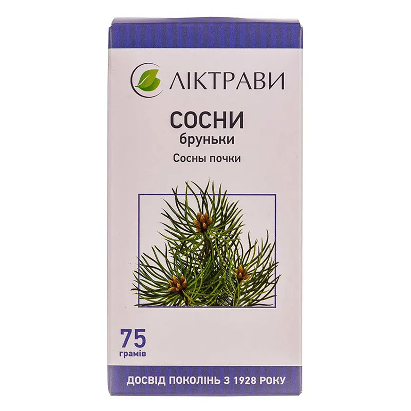 Сосны почки по 75 г в пачке Сосны почки по 75 г в пачке