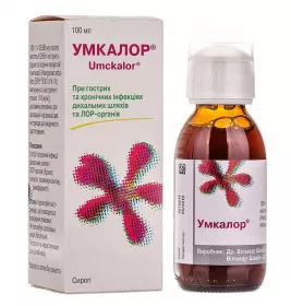 Умкалор сироп по 100 мл у флаконі 1 шт.