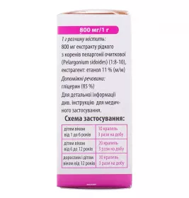 Пелорсин раствор 800 мг/1 г по.25 мл во флаконе 1 шт.