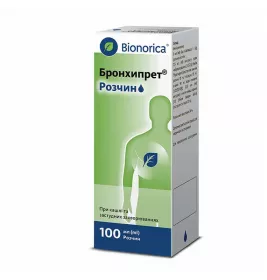 Бронхипрет розчин по 100 мл у флаконі 1 шт.