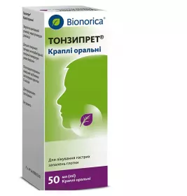 Тонзипрет краплі по 50 мл у флаконі 1 шт.