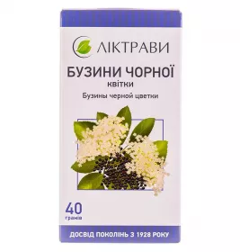 Бузини Чорної квітки Ліктрави 40г