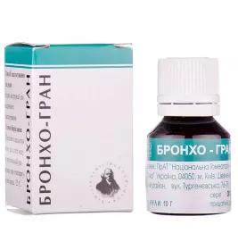 Бронхо-гран гранули по 10 г у пеналі