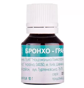 Бронхо-гран гранули по 10 г у пеналі