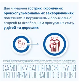 Лазолван со вкусом лесных ягод сироп 15 мг/5 мл по 200 мл во флаконе 1 шт.