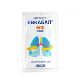 Евкабал 600 саше порошок д/ор. р-ну 600 мг/3 г 20 шт. у саше