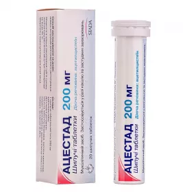 *Ацестад 200 шип. табл. 200мг №20
