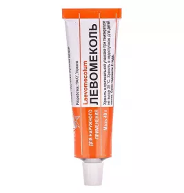 Левомеколь мазь по 40 г у тубах - Червона Зірка