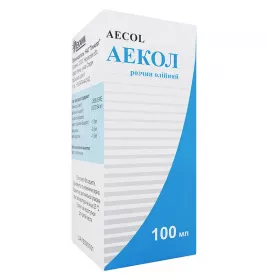 Аекол розчин по 100 мл у флаконі 1 шт.
