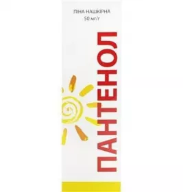 Пантенол піна 50 мг/г по 116 г у балоні