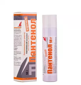 Пантенол аерозоль піна 50 мг/г по 58 г у контейнері 1 шт. - Мікрофарм