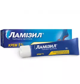 Ламізил крем 1% по 15 г у тубах