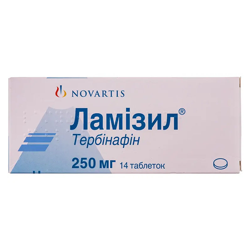 Ламізил таблетки по 250 мг 14 шт.