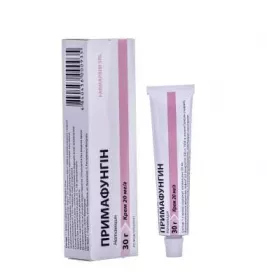 Примафунгін крем 20 мг/г по 30г у тубах