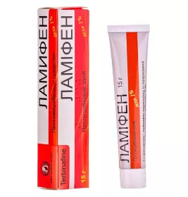 Ламіфен гель 1% по 15 г у тубах