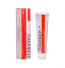 Ламіфен гель 1% по 30 г у тубах