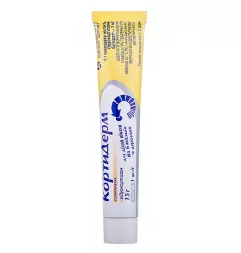Кортидерм крем 1 мг/г по 15 г у тубах
