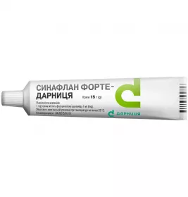 Синафлан форте-Дарница крем 1 мг/г по 15 г в тубах 1 шт.