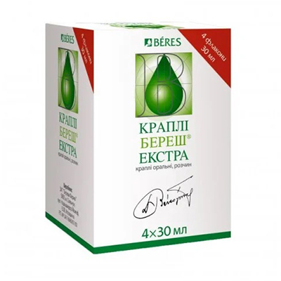 *Береш Екстра краплі фл. 30мл №4