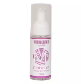 *Манорм засіб дезінф. «Пелесепт»  Amethyst 40 мл (піна)