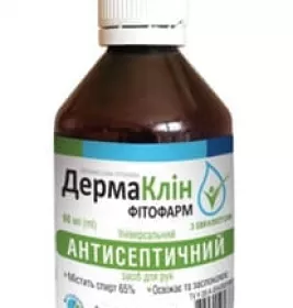*Дермаклін р-н з евкаліптом флак. 90мл Фітофарм