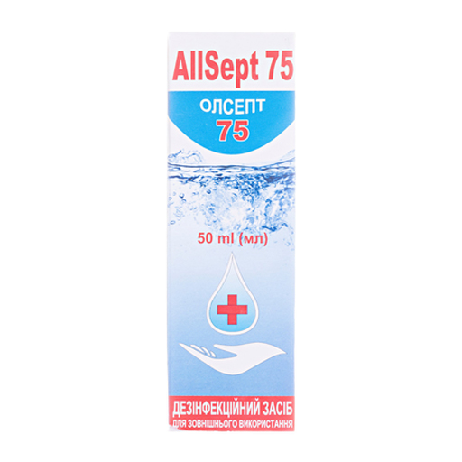 *ОлСепт 75 дезинф. зас. д/зовн. викор. 50мл Технолог