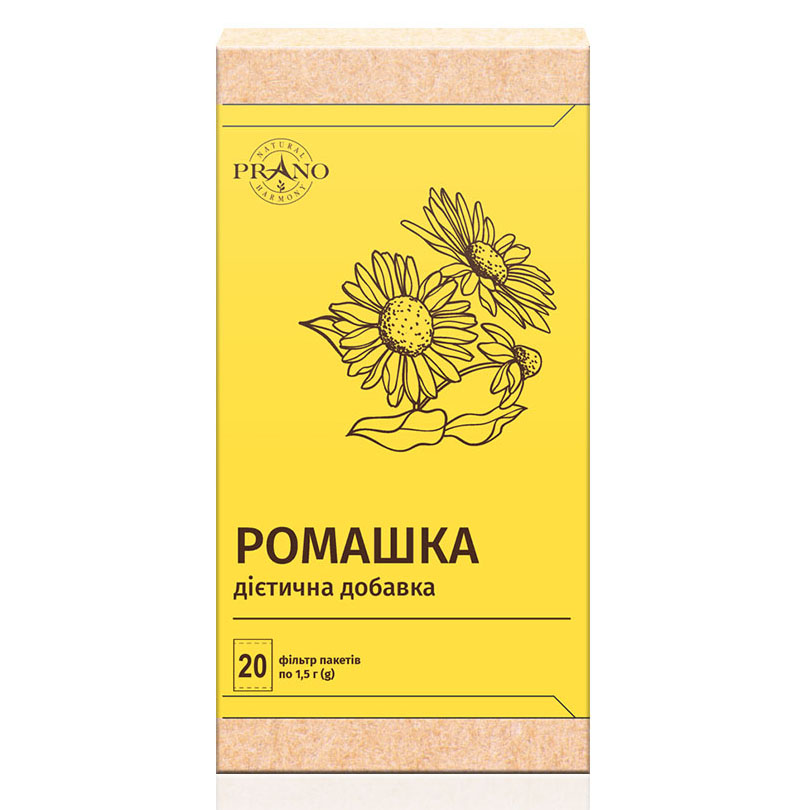 Фіточай Prano Ромашки квіти ф/п №20 (Україна)