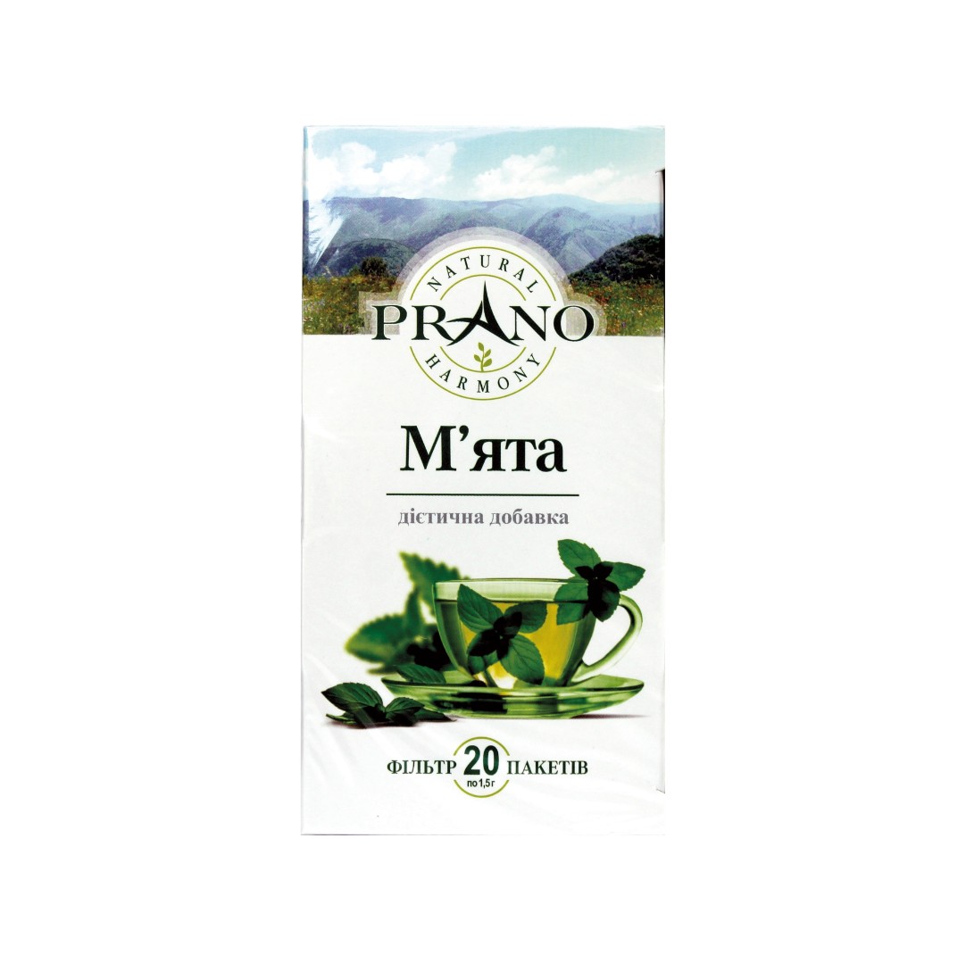 Фіточай Prano М'яти листя ф/п №20 (Україна)