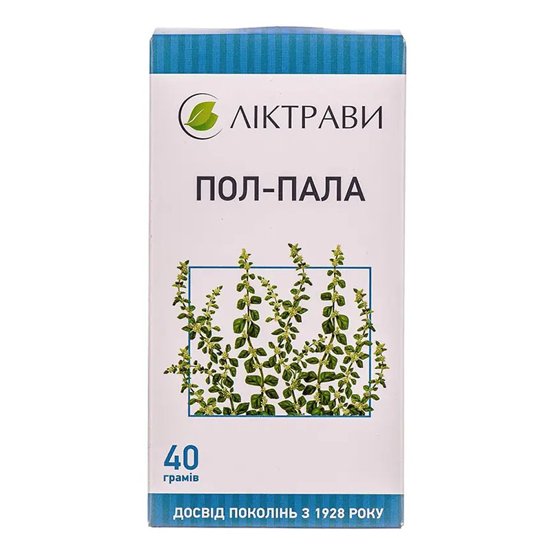 Пол-пала трава по 40 г у пачці